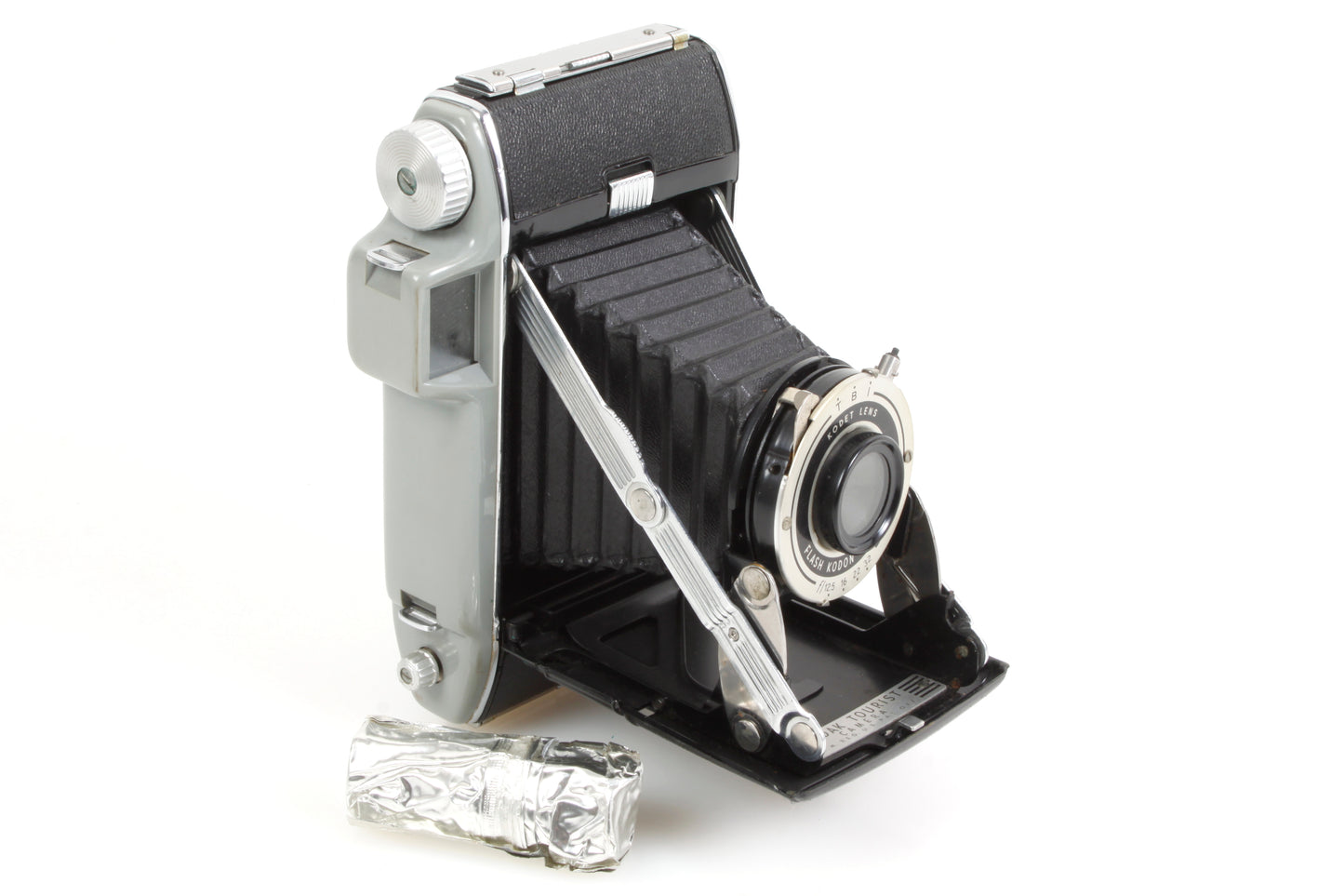 Vintage Kodak Folding Camera w Film