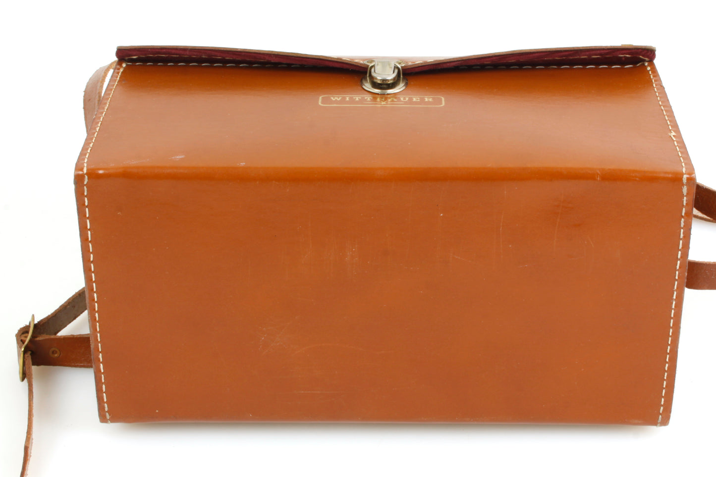Vintage Camera Case Leather 1950s