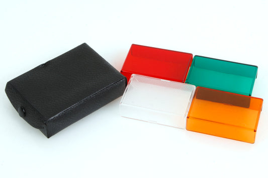 Camera Flash Color Filters (4) in Case