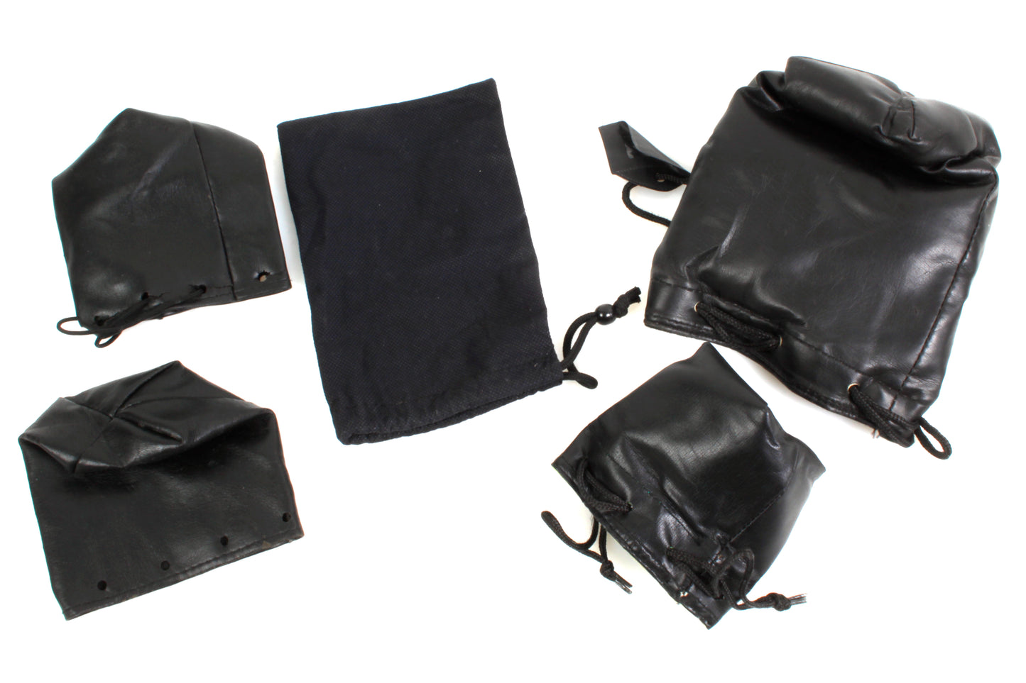 Camera Lens Cases Set of 5 Different Sizes