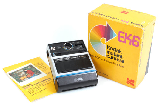 Kodak EK6 Instant Camera in Box w/ Manual