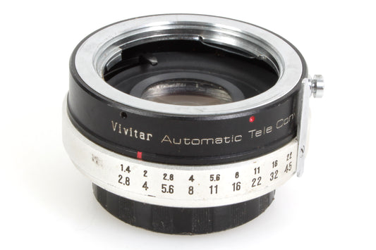 Vivitar 2X Tele Converter Doubler for Minolta MD