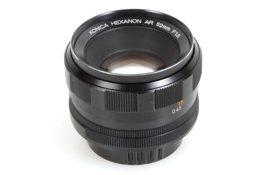 Konica Film Lens 52mm 1.8
