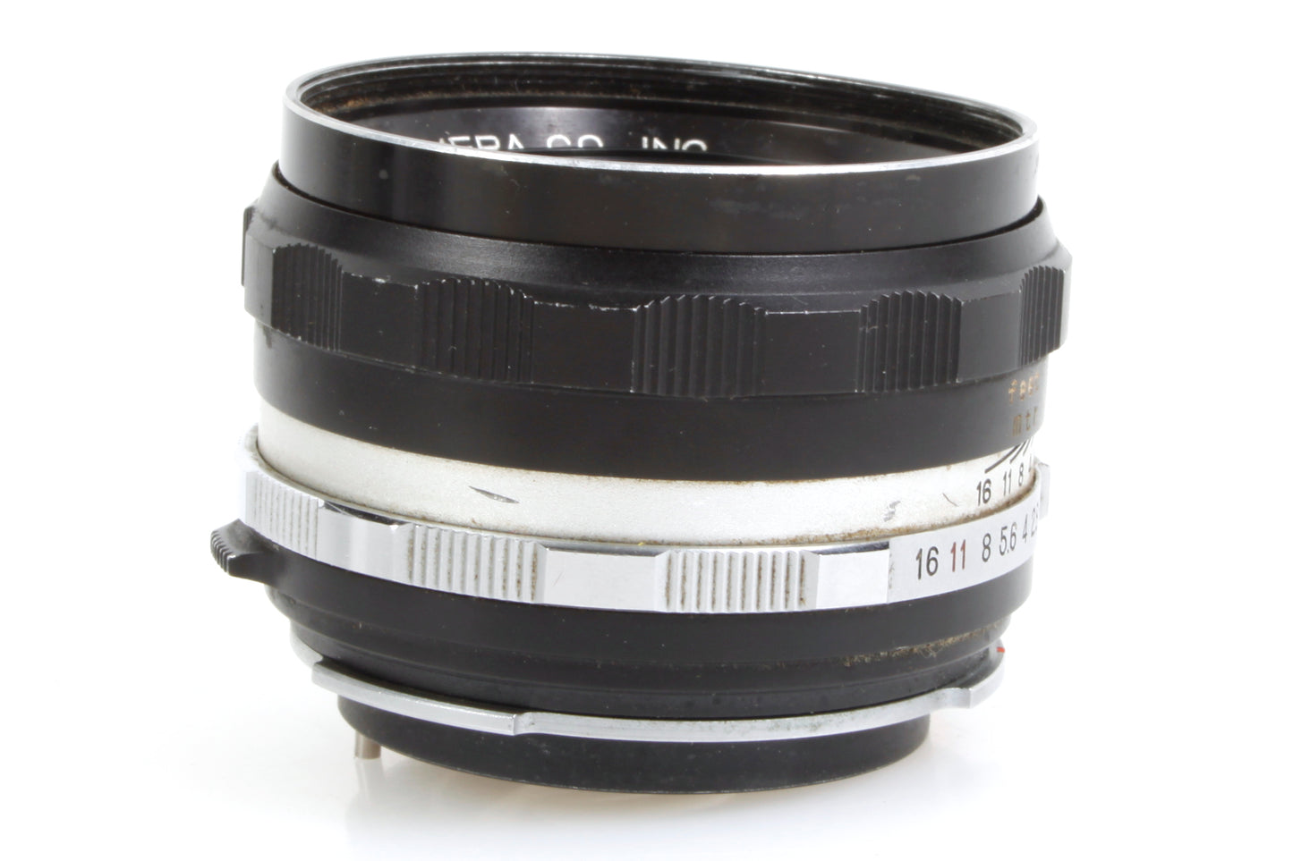 Petri 55mm f/2.0 Lens 1960s