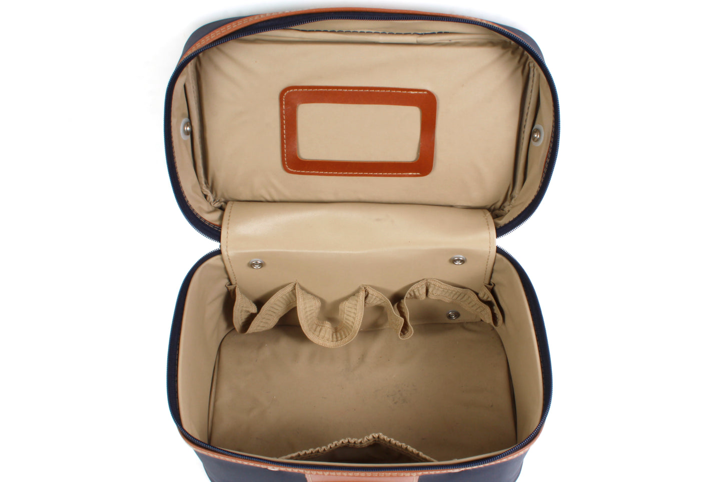 Vintage Camera Bag Semi Hard Jaguar Blue/Brown