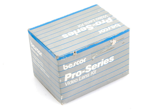 Bescor 52mm Lens Set of 2 Wide Angle and Telephoto w/Case