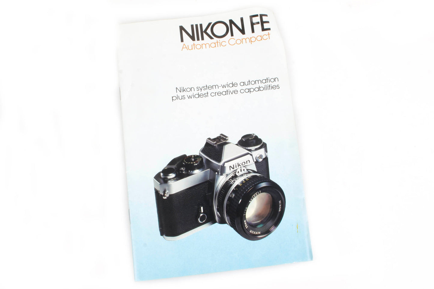 Nikon FE Camera Manual
