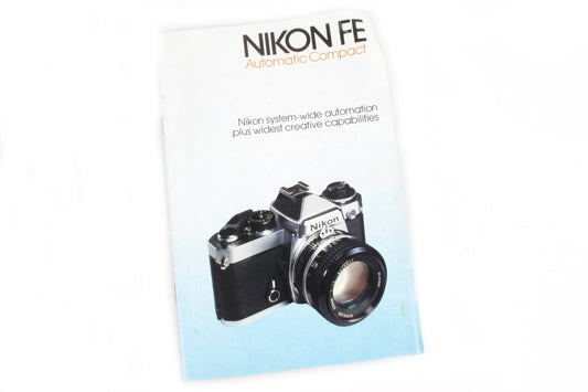 Nikon FE Camera Manual
