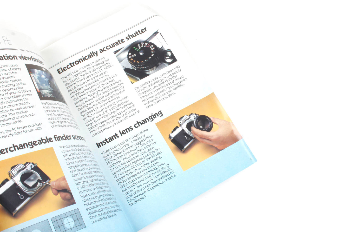 Nikon FE Camera Manual