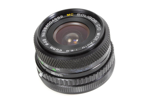 Soligor 28mm F/2.8 Lens for Canon FD