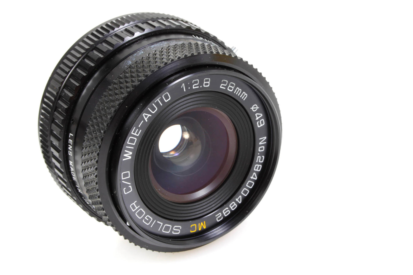 Soligor 28mm F/2.8 Lens for Canon FD
