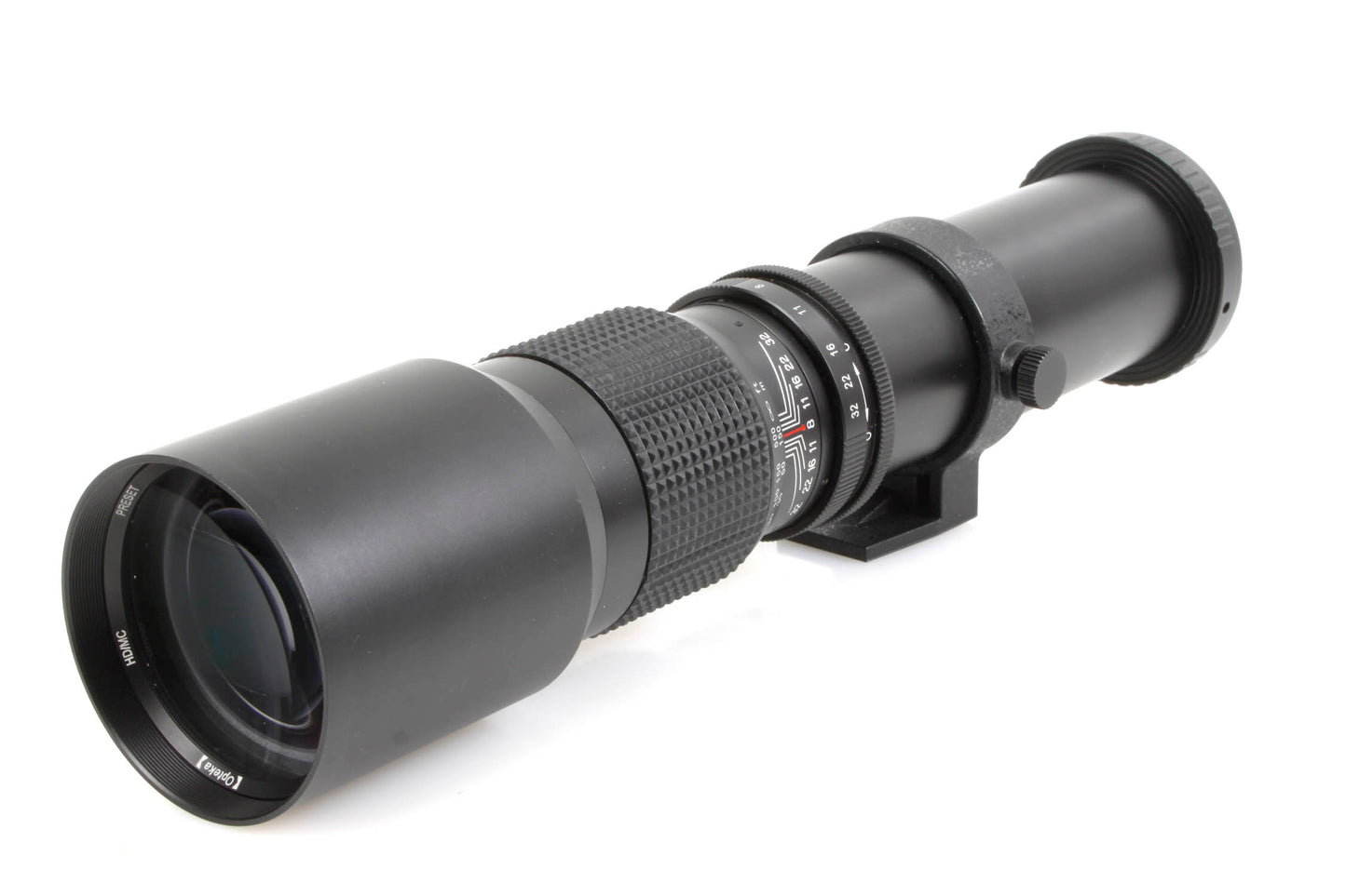 Opteka 400mm F8 Telephoto Lens W/ 2X Teleconverter for Canon FD