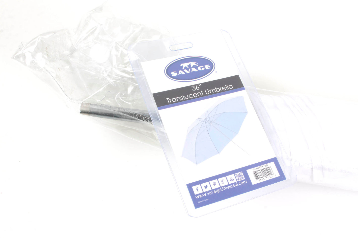 Savage 36" Translucent Photo Umbrella