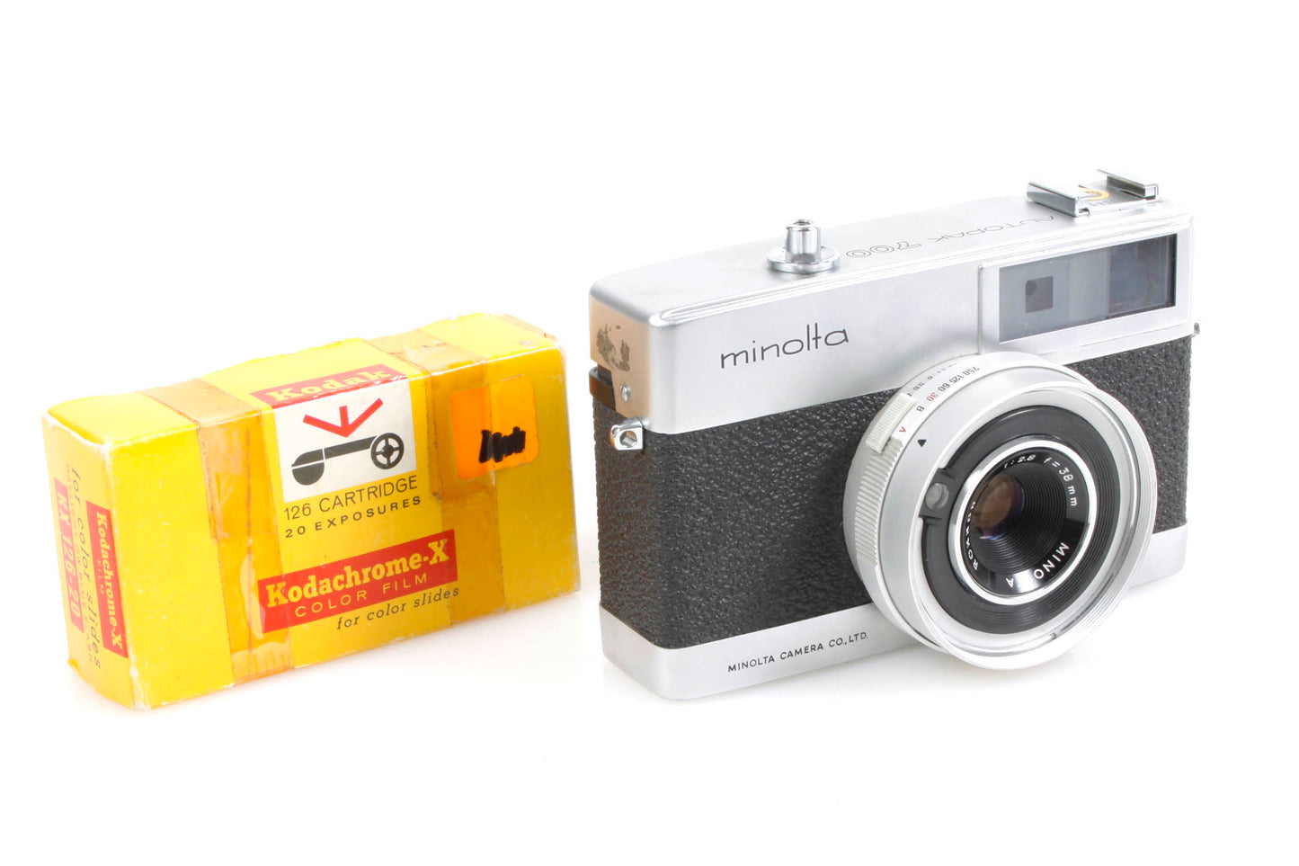 Vintage Minolta AutoPak 700 WORKING w/ Film
