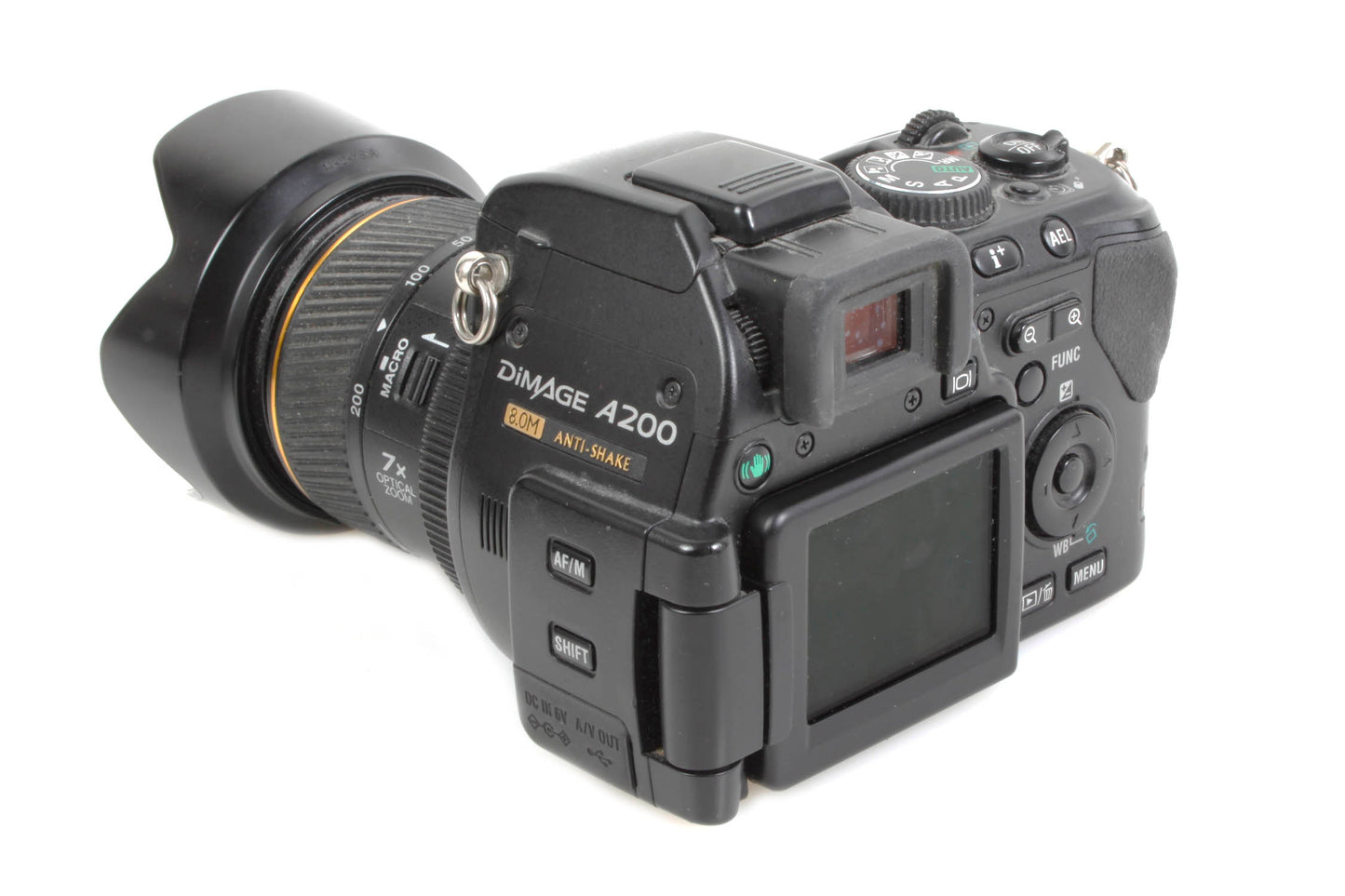 Konica Minolta Dimage A200 Digital Camera w/ Charger WORKS