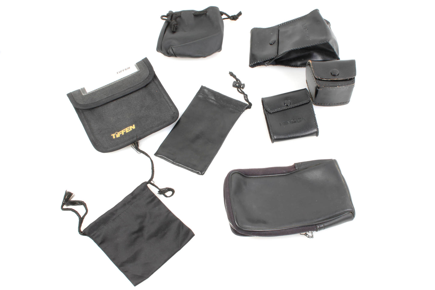 Lot of Small Camera / Accessories Pouches
