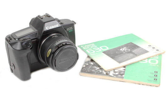 Canon EOS 630 Film Camera WORKING w/ 50mm F 1.8 AF Lens