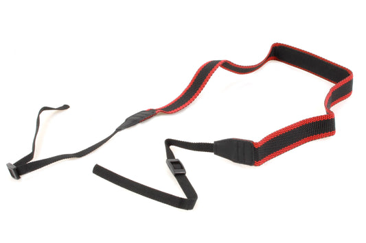 Vintage JVC Black and Red Camera Strap