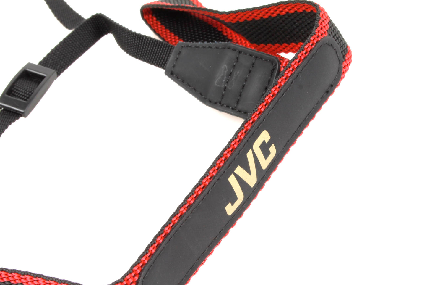 Vintage JVC Black and Red Camera Strap