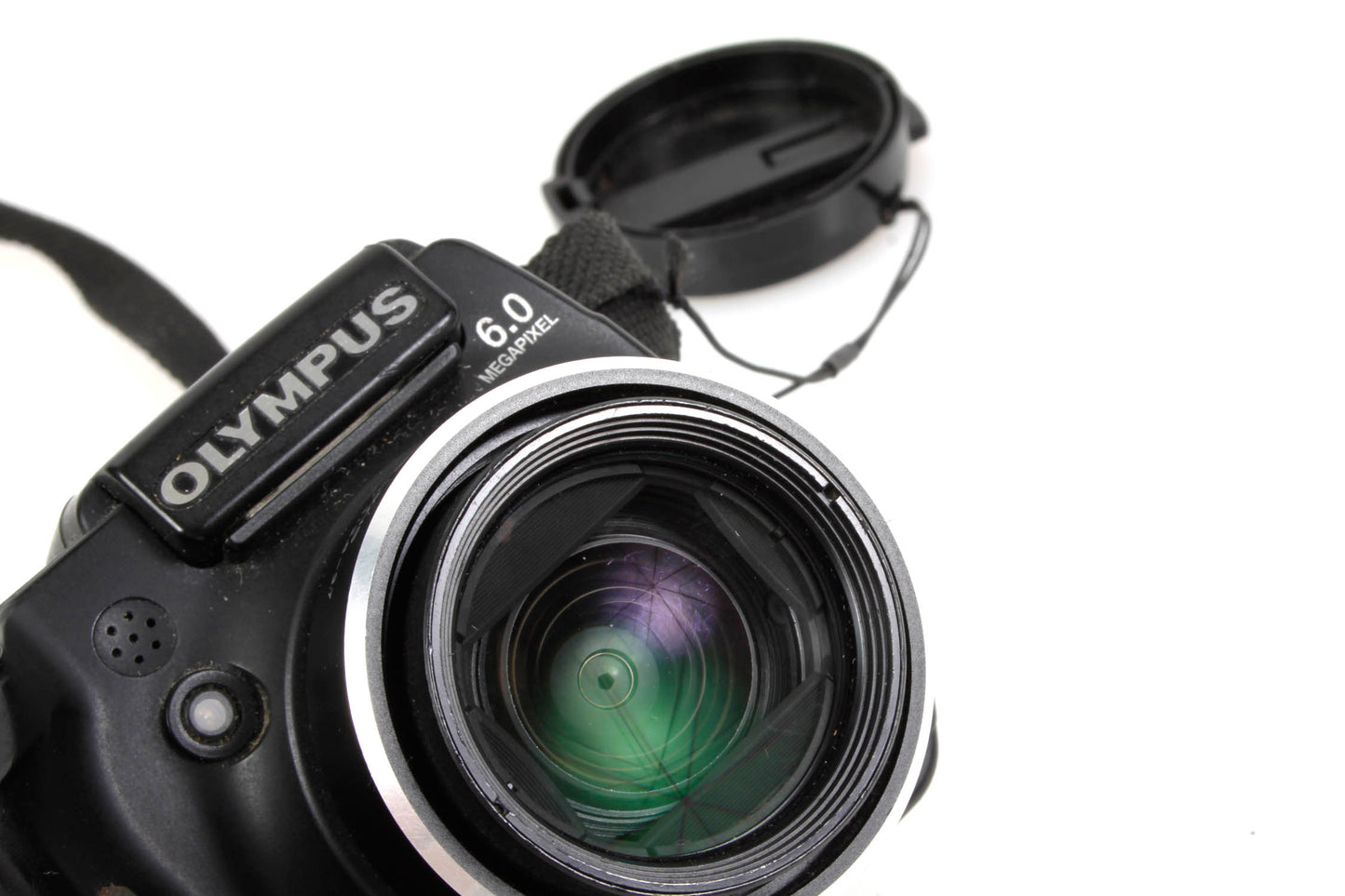 Olympus SP-500UZ Digital Camera w/Card & Strap