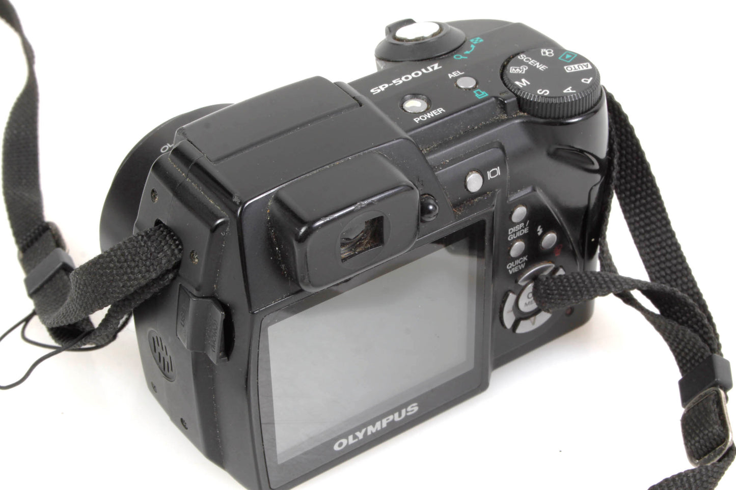 Olympus SP-500UZ Digital Camera w/Card & Strap
