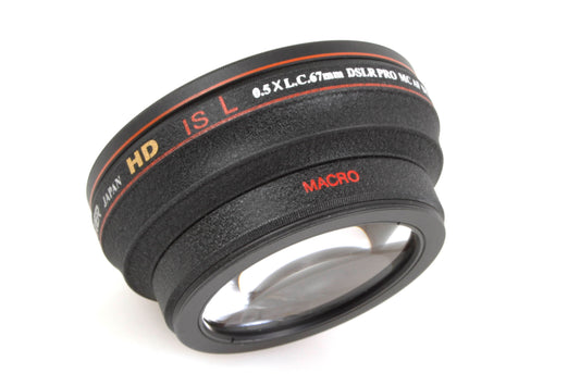 AXER 0.5XL.C.67mm DSLR Pro MC AF Wide Lens W/Macro W/UV Filter