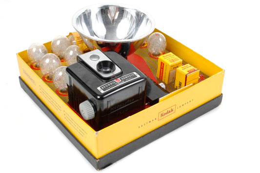 Vintage Kodak Hawkeye Camera Outfit In Box