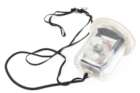 Sekonic Auto-Lumi 86 Light Meter w/Nikonos Underwater Housing WORKS