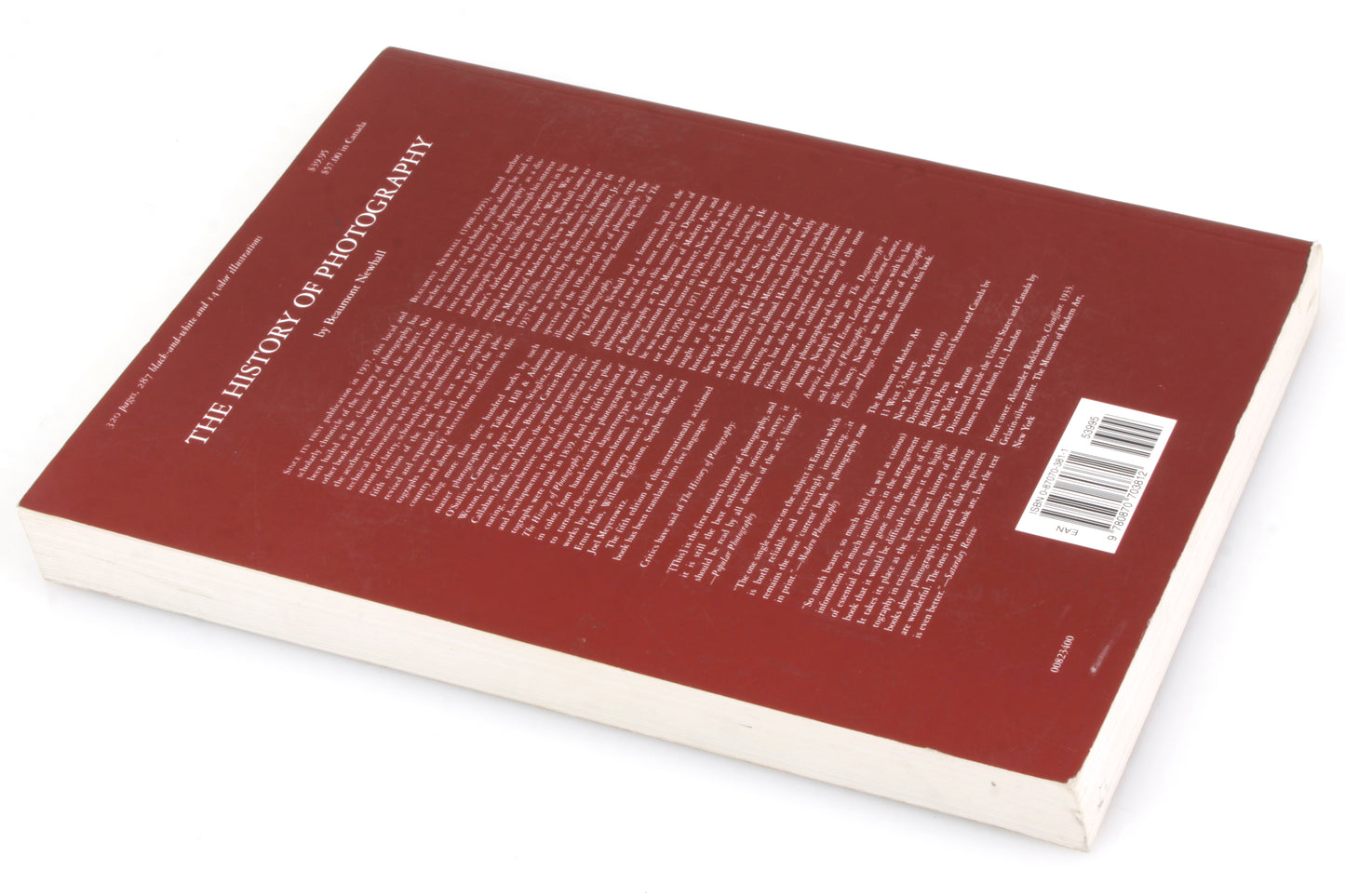 The History of Photography by Beaumont Newhall