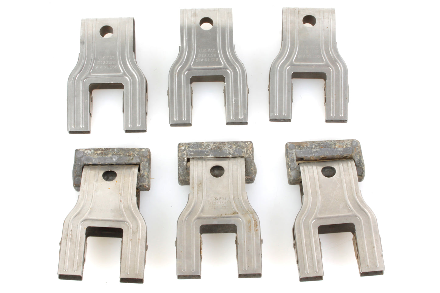 Vintage Kodak Film Developing Clips - Set of 6 - 3 with Weights