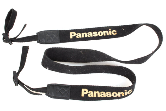 Vintage Panasonic Digital Camera Strap Black
