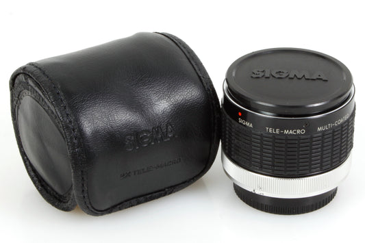 Sigma 2x Lens Multiplier Tele/Macro for Canon w/ Caps & Case