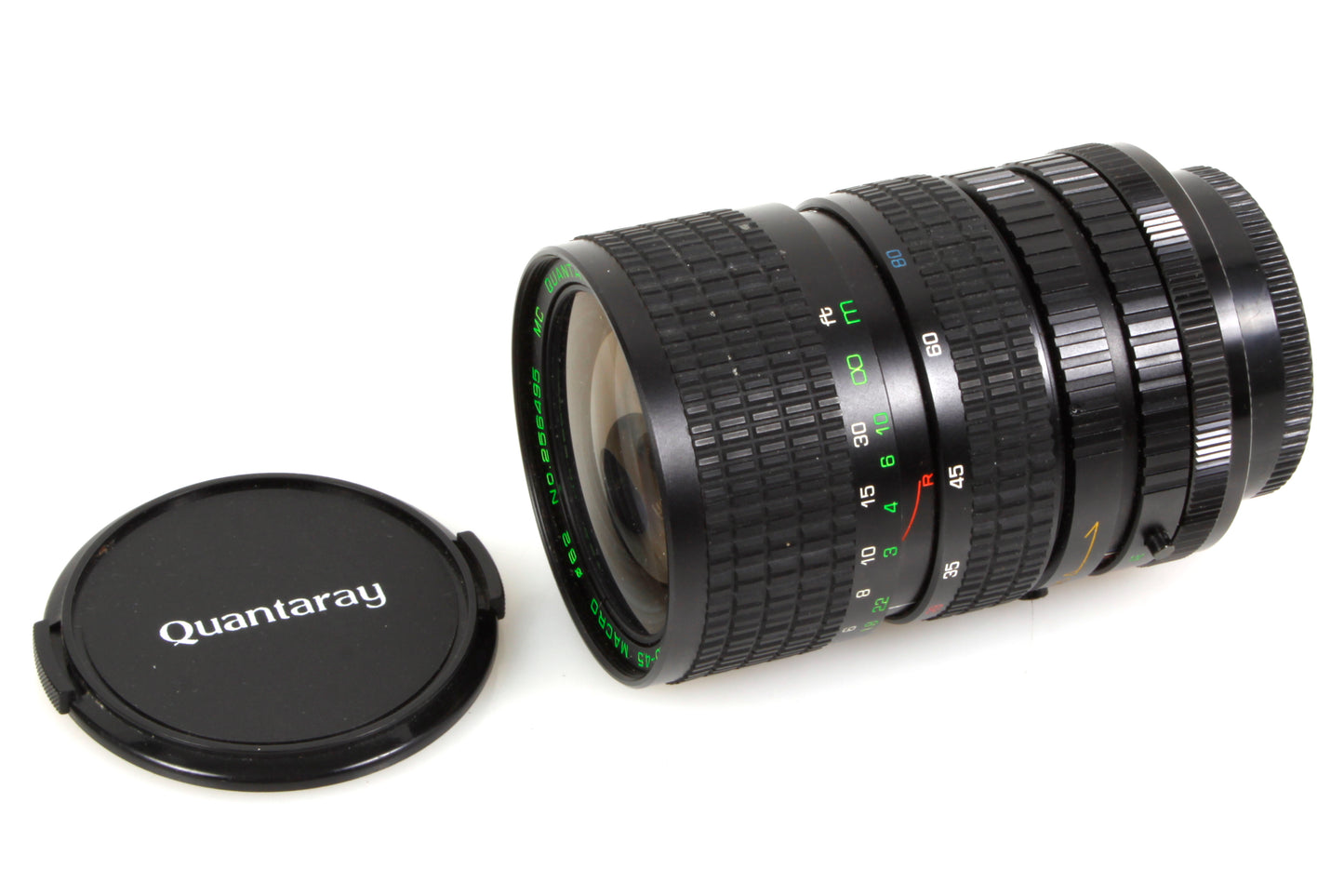 Quantaray Lens for Canon AE1/AE1P/AV1/A1/F1 Wide to Portrait & Macro w/ Cap