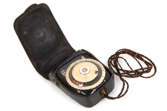Vintage GE Light Meter with Case