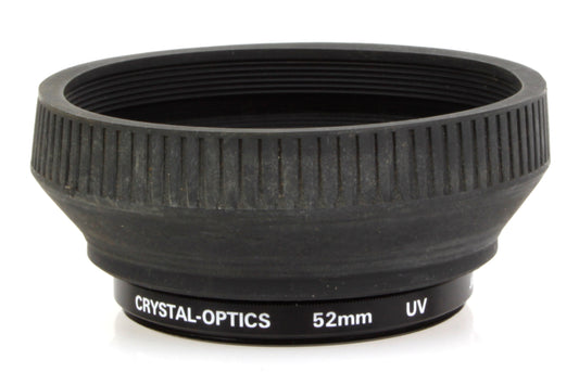 Crystal-Optics 52mm UV Filter & Sunshade Hood