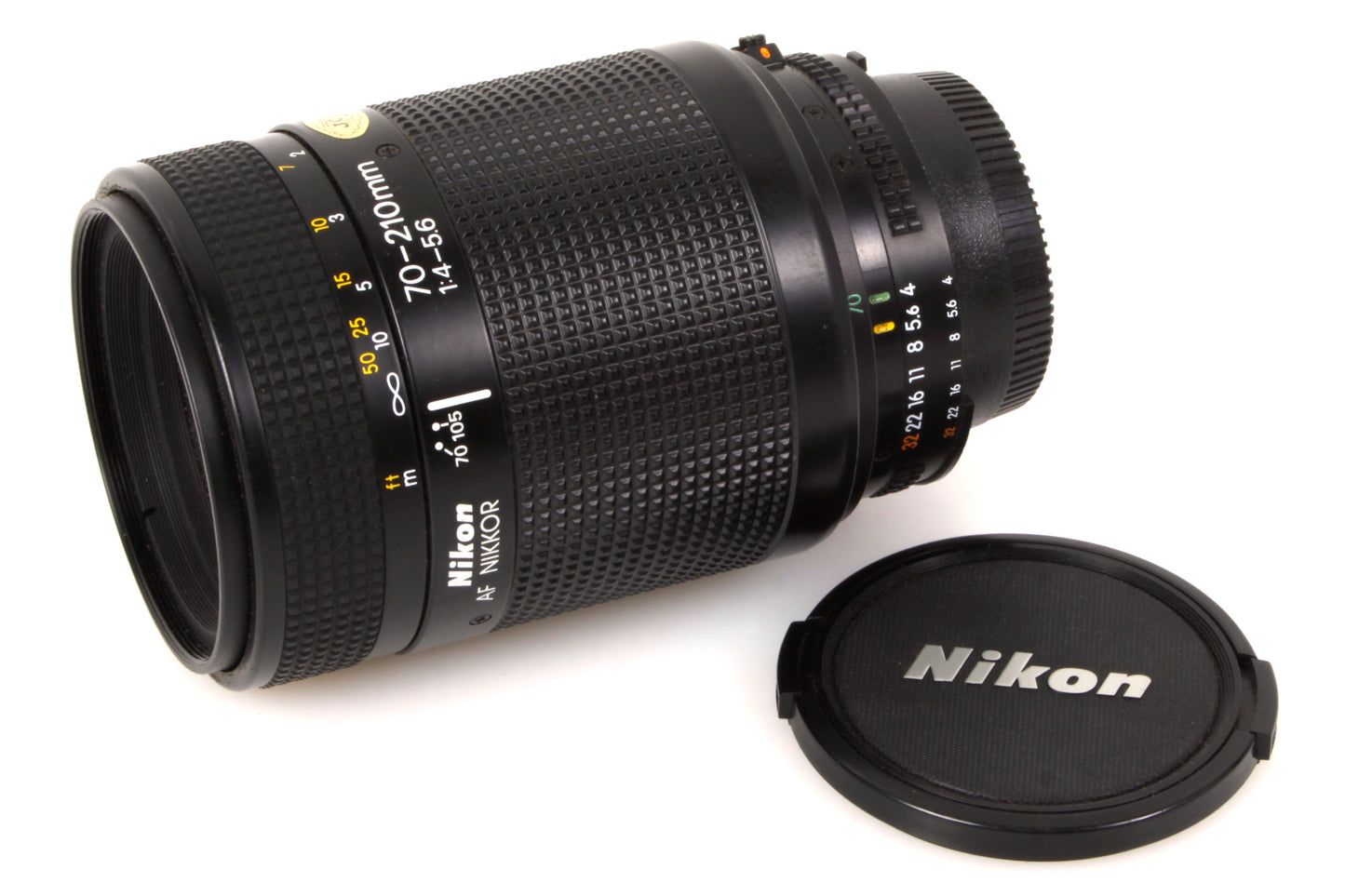 Nikon Telephoto Autofocus Lens 70-210mm F/4-5.6 for Autofocus Film Cameras w Caps