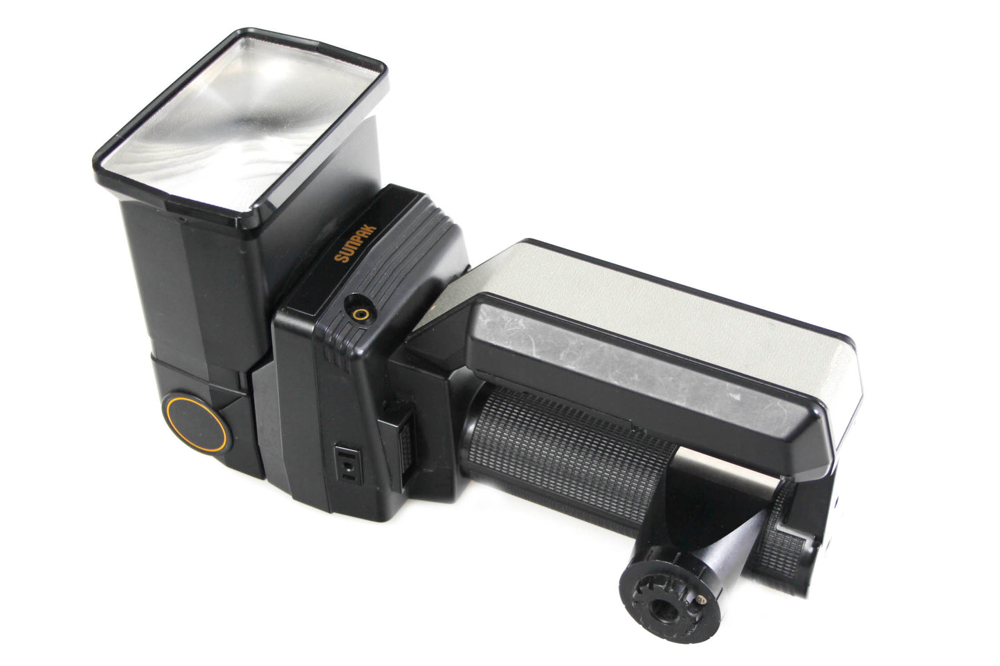 Sunpak 622 Super Pro Flash System with Bracket and Manual WORKS