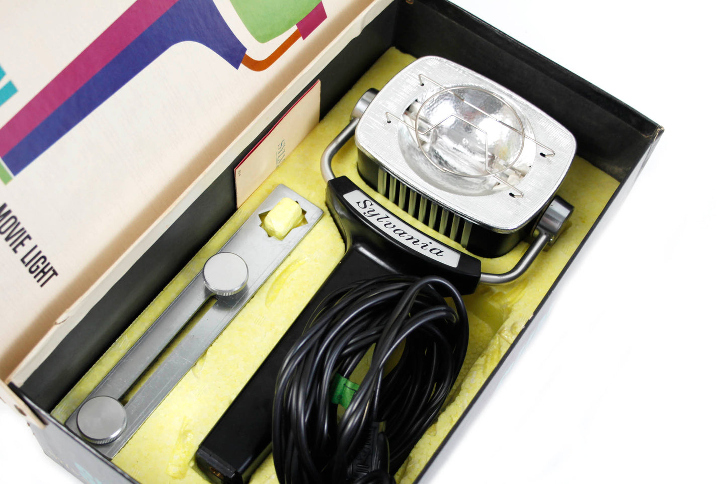 Sylvania Sun Gun Super 8 Movie Light WORKS w/Bulb