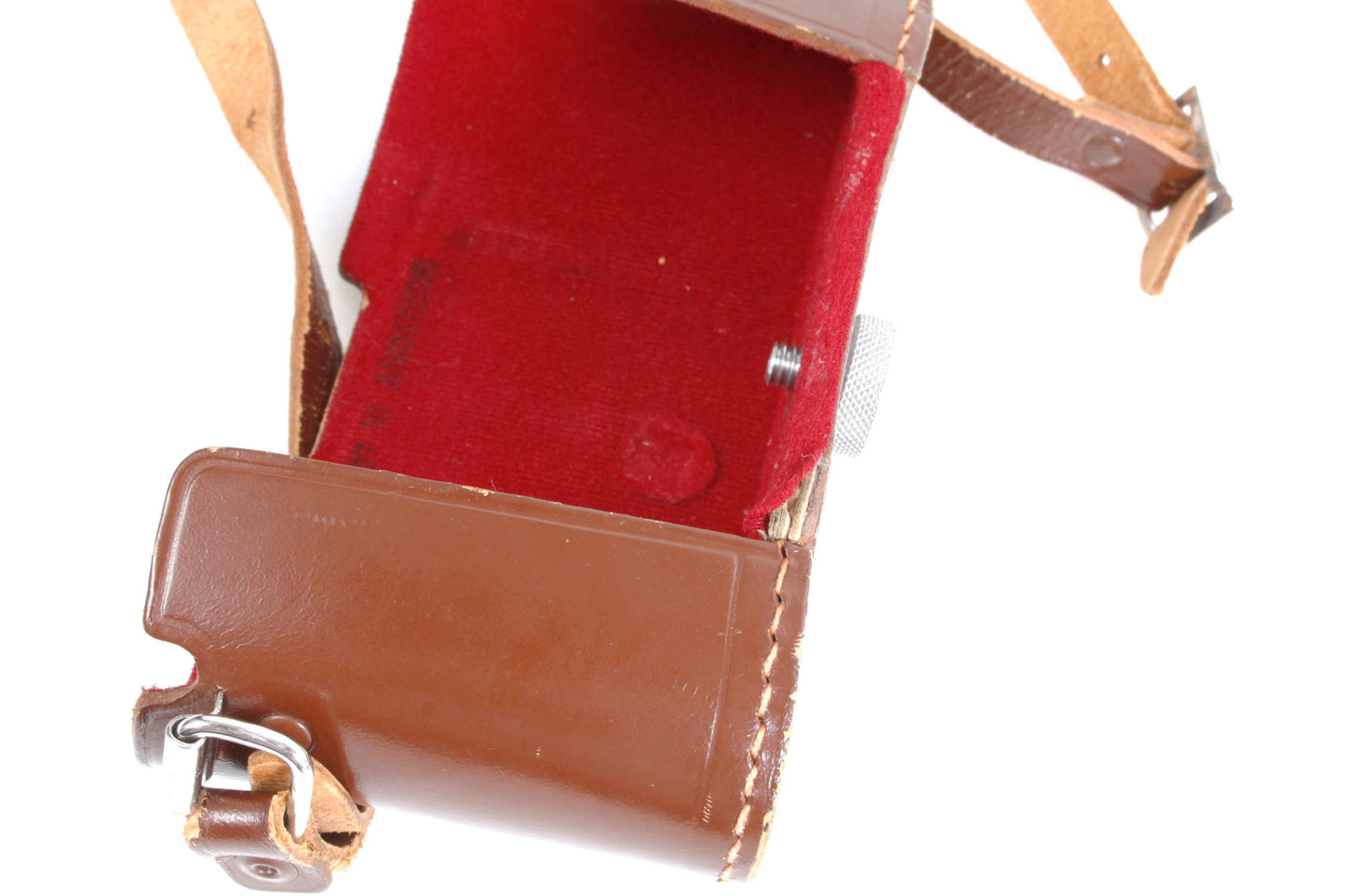 Fitted Leather Case Bottom Half with Strap