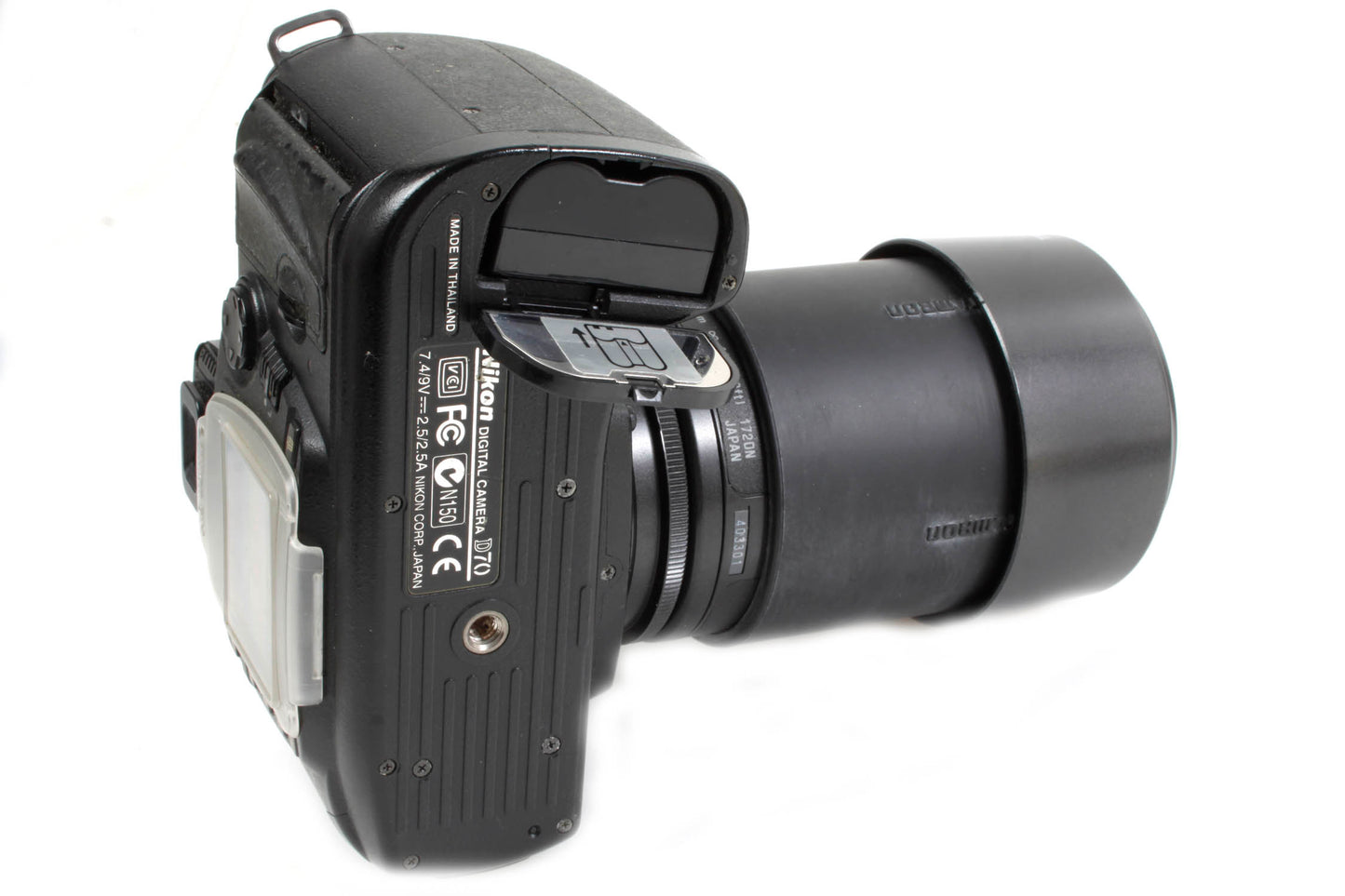 Nikon D70 DSLR Digital Camera w/ Tamron 70-300mm F4 Lens and Charger