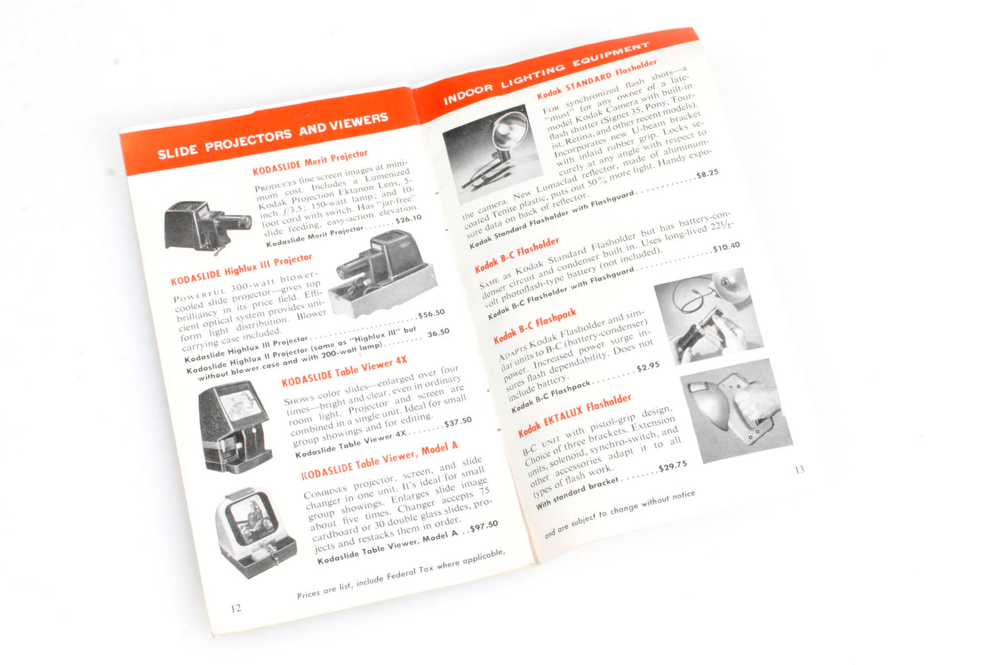 Kodak Photo Gift Guide Brochure 1950s