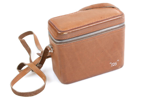 Leather Camera Case w/ Shoulder Strap