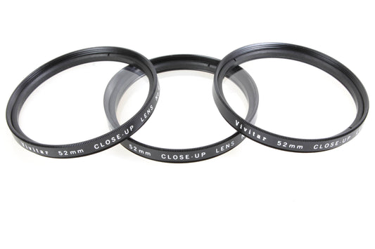 Vivitar 52mm Macro Close Up Filter Set