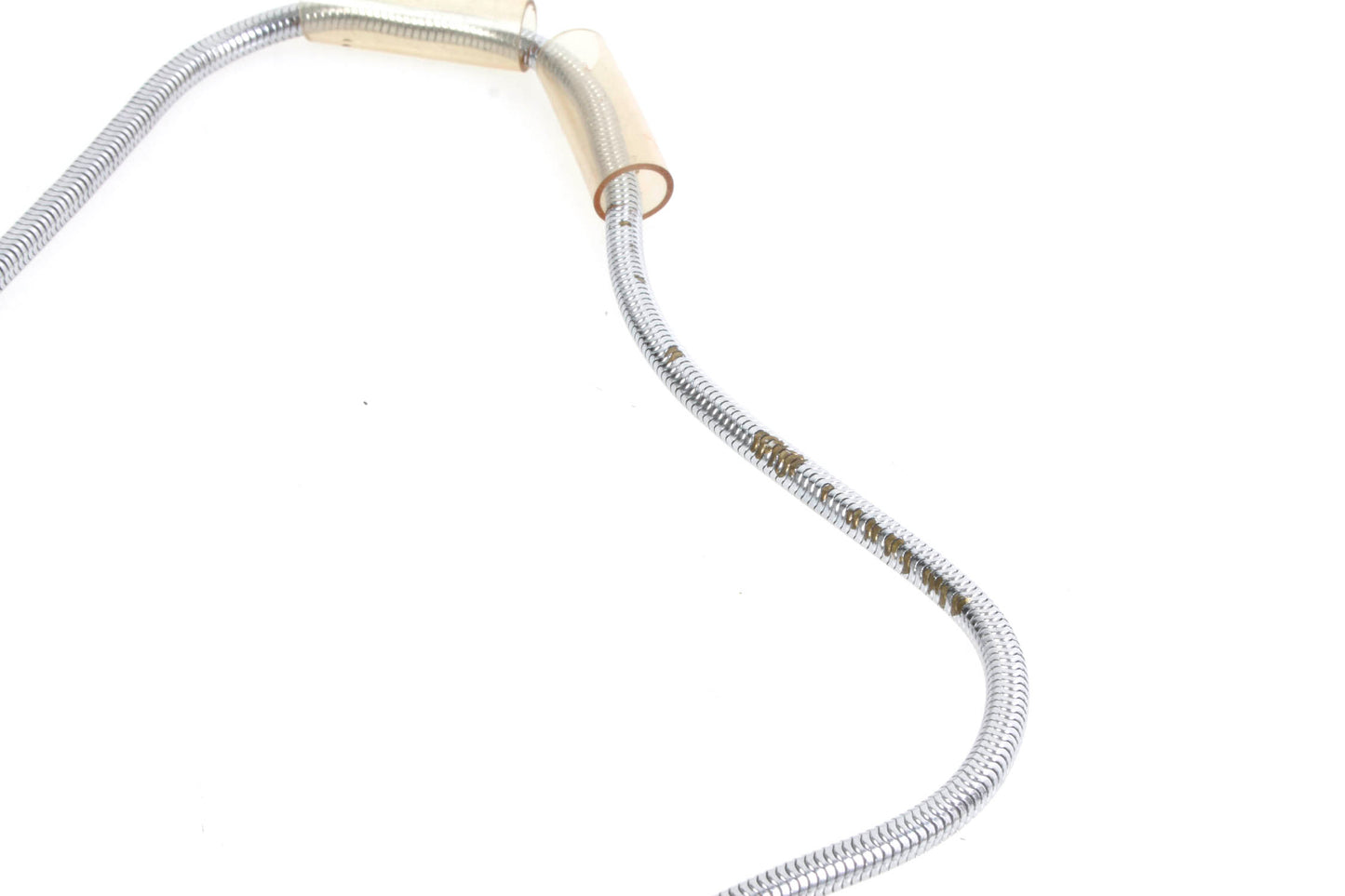 Vintage Stainless Steel Camera Strap w/ Clips