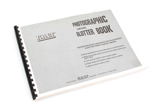 Photographic Lintless Blotter Book