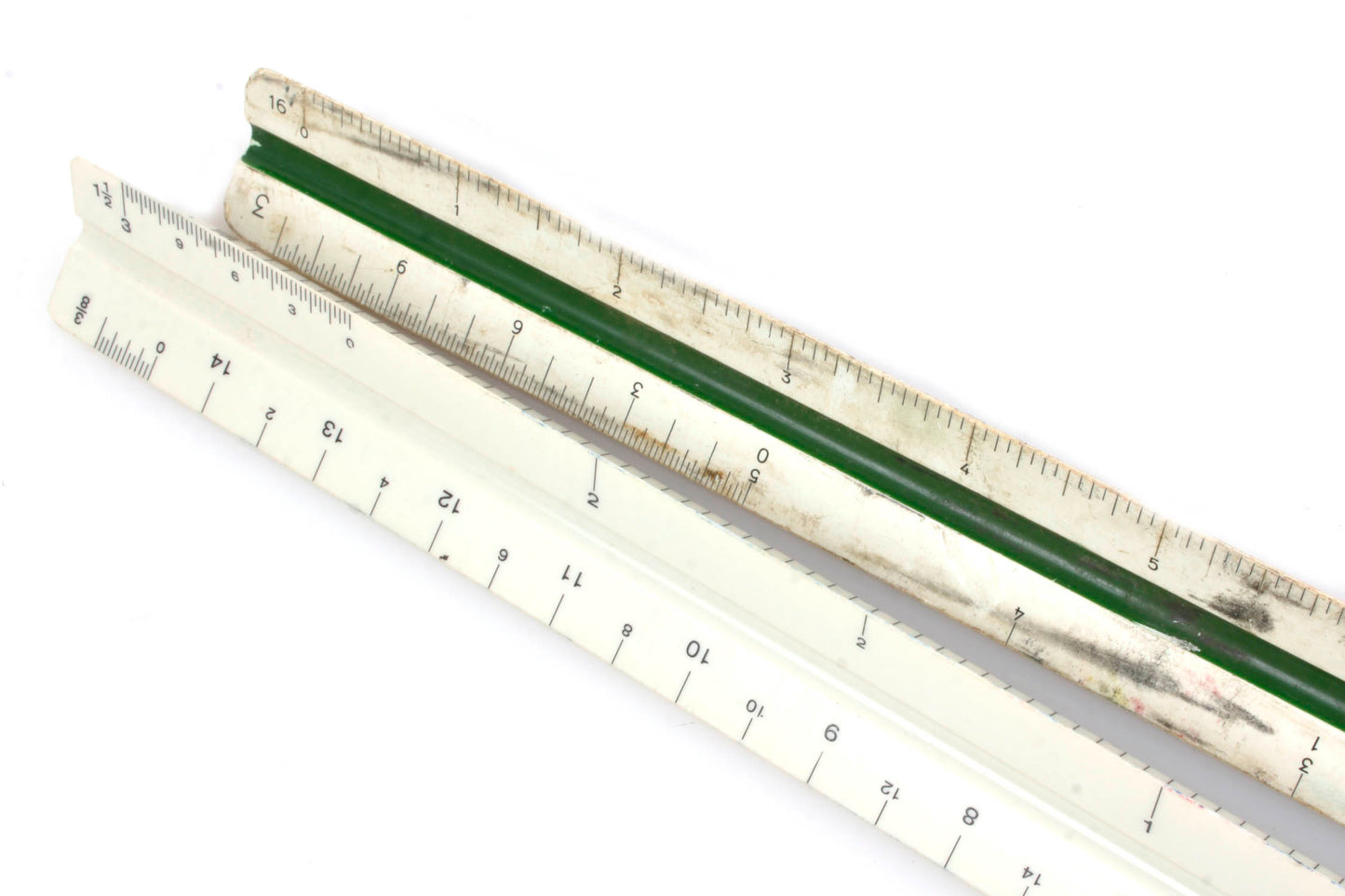 Staedtler 12 Inch Engineer Scale Ruler Set of 2