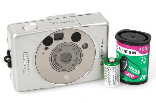 Canon Elph LT260 Film Camera with Fuji Film