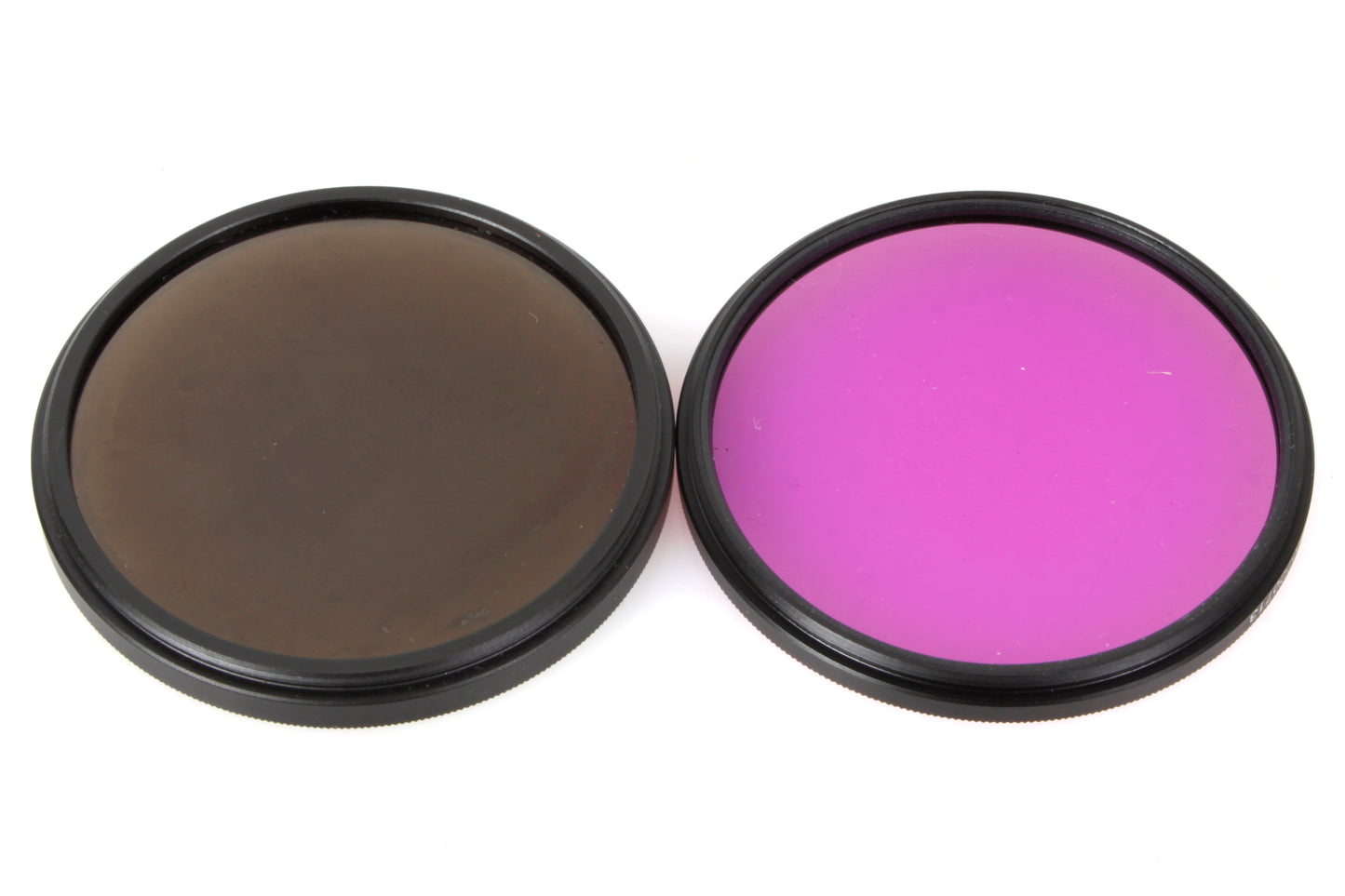 58mm Filters (2) Neewer Neutral Density & Vivitar Purple FLD