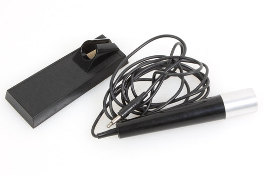 Vintage Super 8 Microphone with Stand