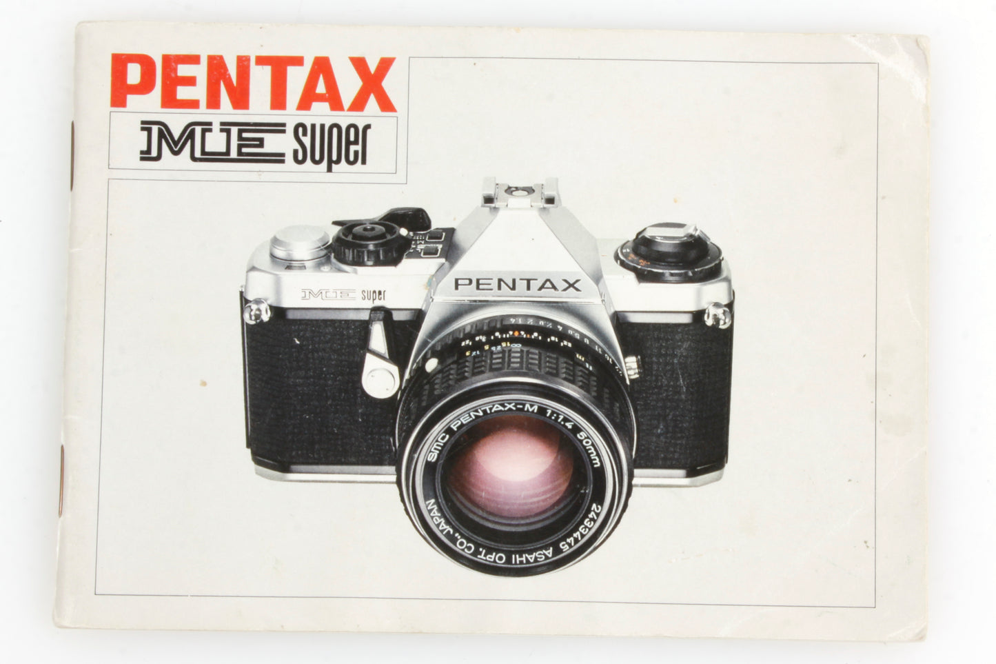 Pentax ME Super Camera Manual Original